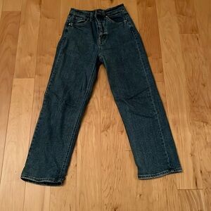 WILD FABLE HIGH RISE JEANS DARK WASH
